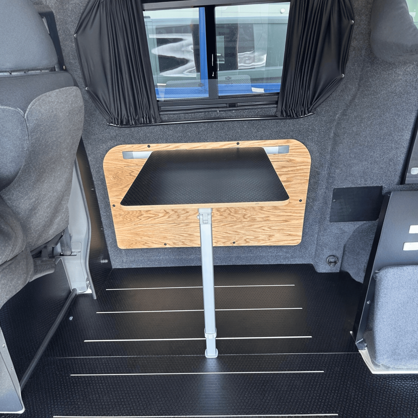 Campervan table and Mito sliding rail set - Vangear UK