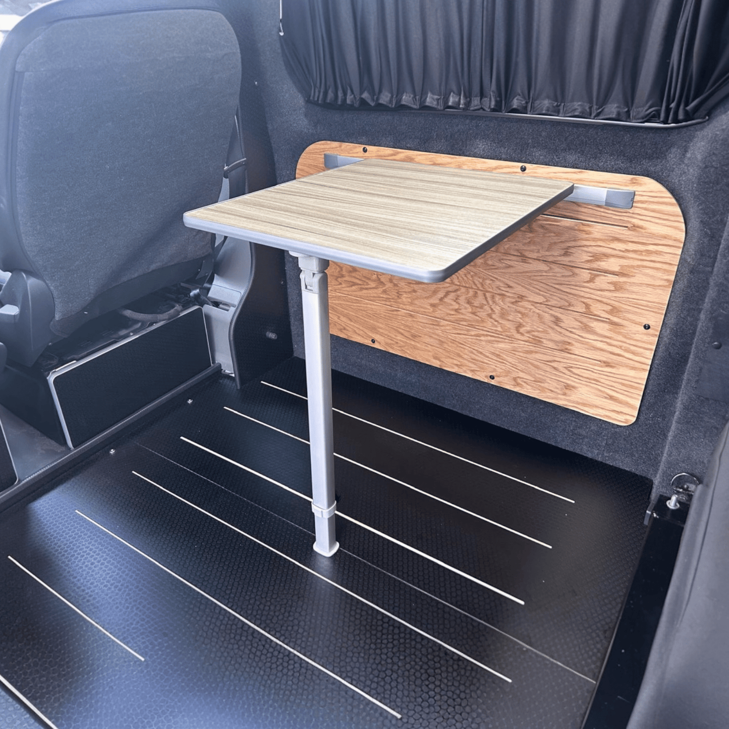 Campervan table and Mito sliding rail set - Vangear UK