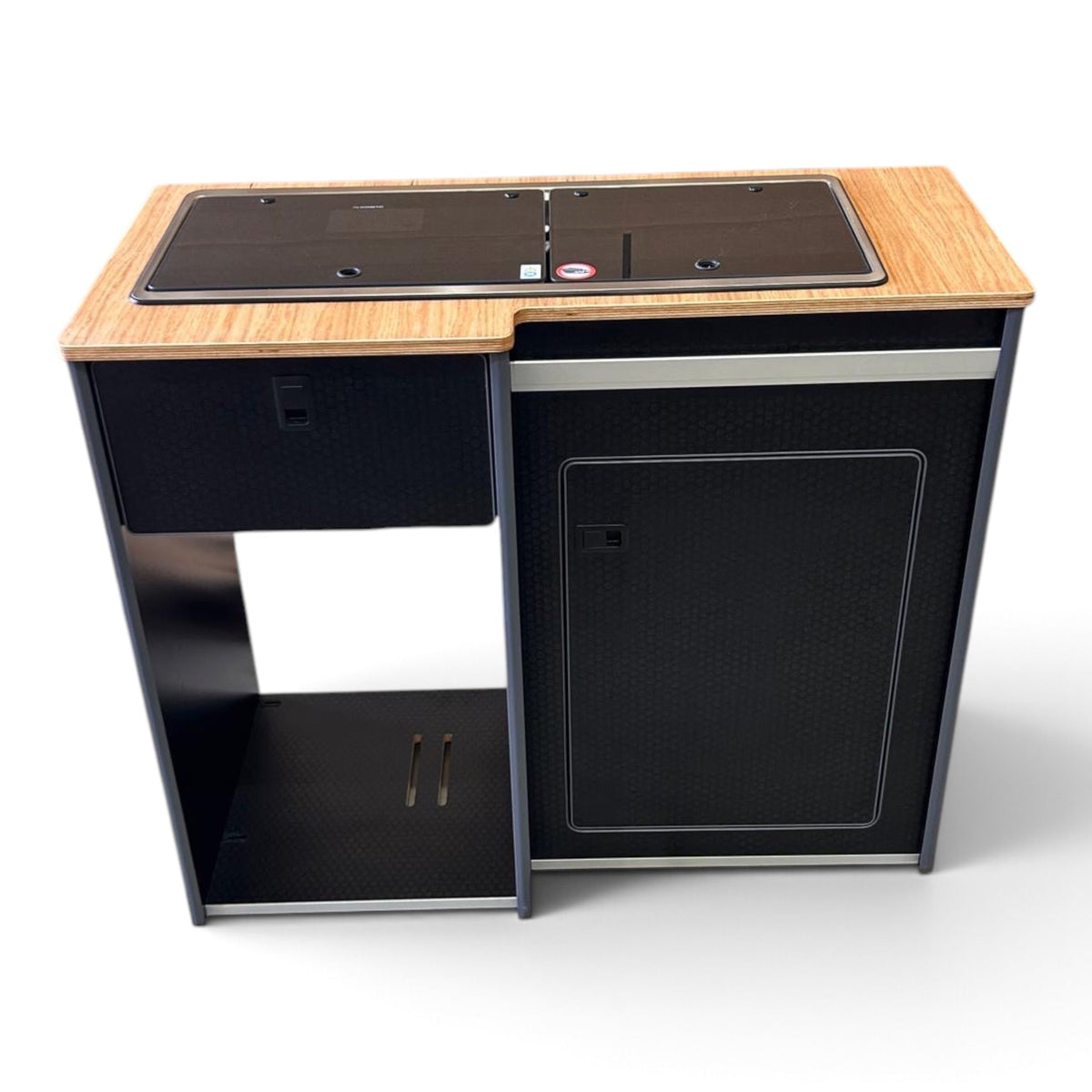 COMBI PACK 50L Fridge-Pod with Vangear side blanket box (short box) (fridge not included) - Vangear UK