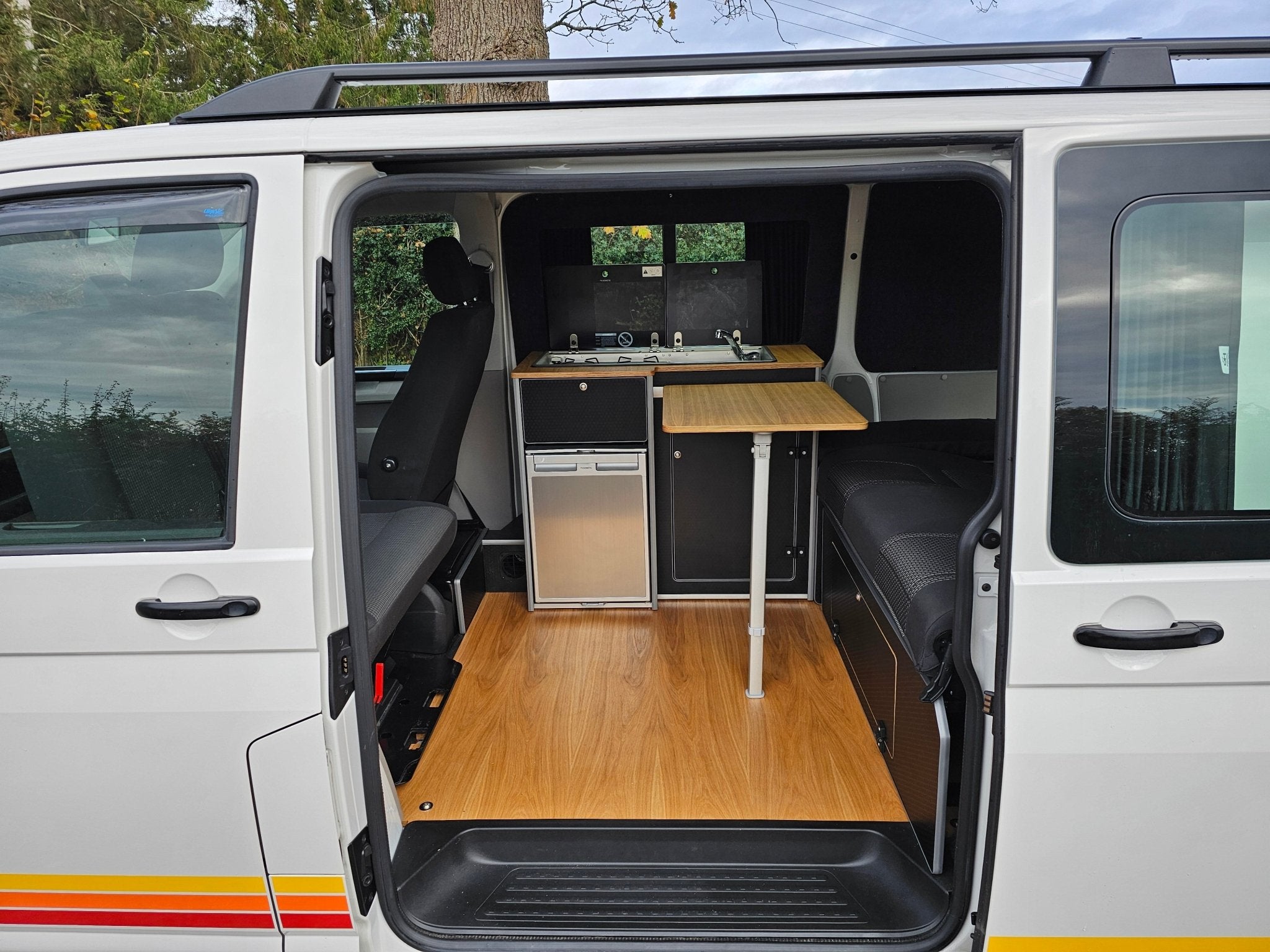 COMBI PACK 50L Fridge - Pod with Vangear side blanket box (short box) (fridge not included) - Vangear UK