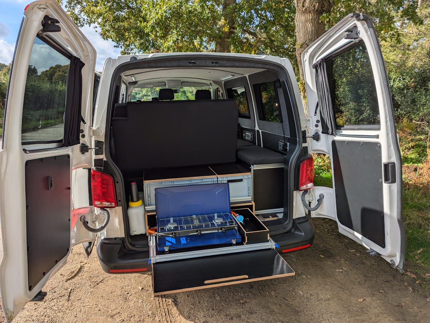 CONVERSION COMPLETED Volkswagen 2021 Transporter T6.1 Campervan with a Vangear "Space" conversion - Vangear UK