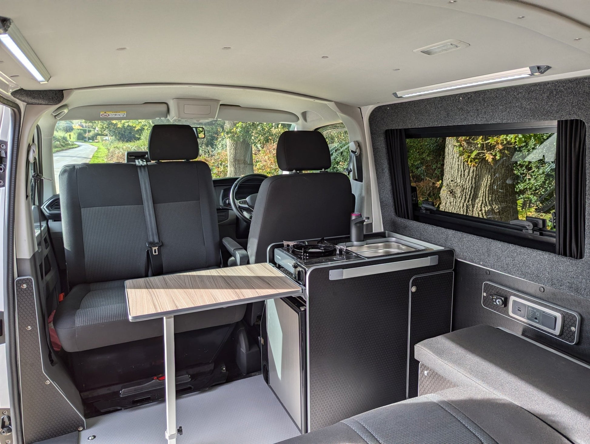 CONVERSION COMPLETED Volkswagen 2021 Transporter T6.1 Campervan with a Vangear "Space" conversion - Vangear UK