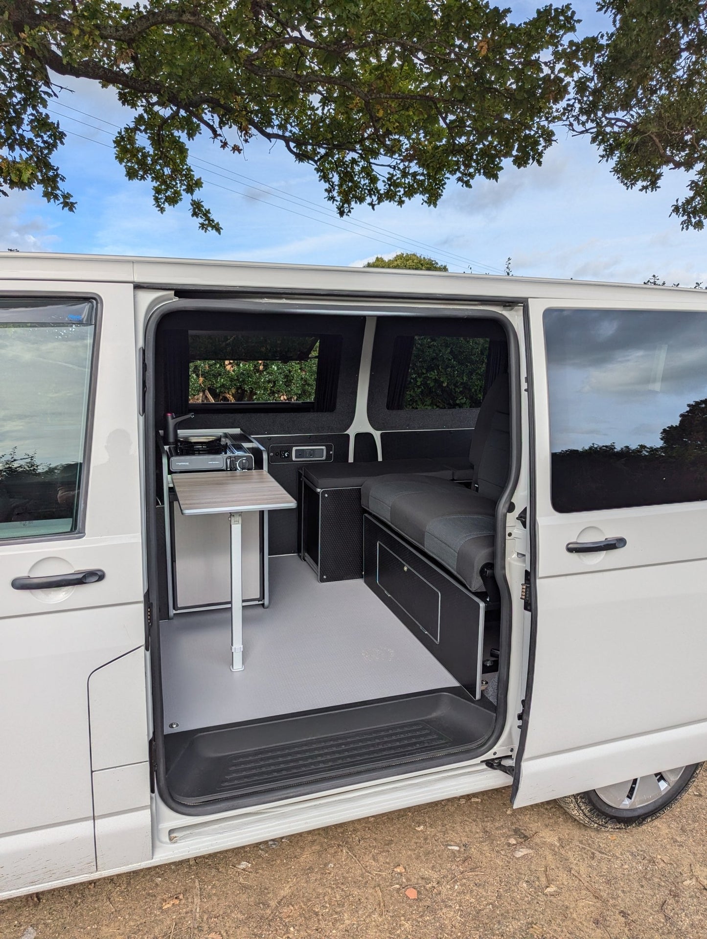 CONVERSION COMPLETED Volkswagen 2021 Transporter T6.1 Campervan with a Vangear "Space" conversion - Vangear UK