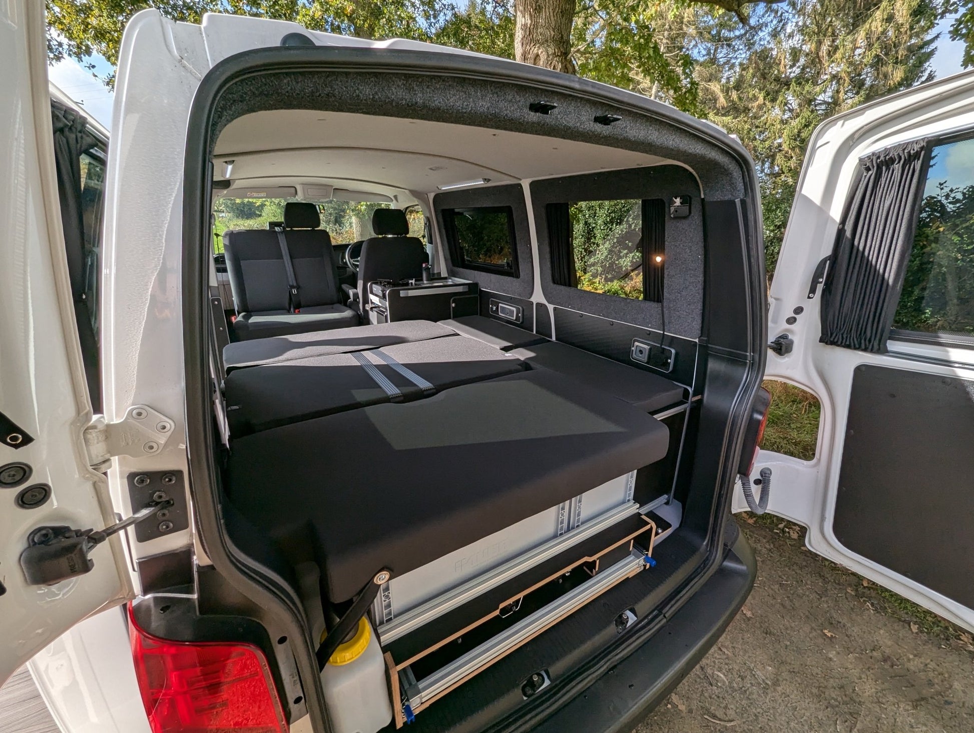 CONVERSION COMPLETED Volkswagen 2021 Transporter T6.1 Campervan with a Vangear "Space" conversion - Vangear UK