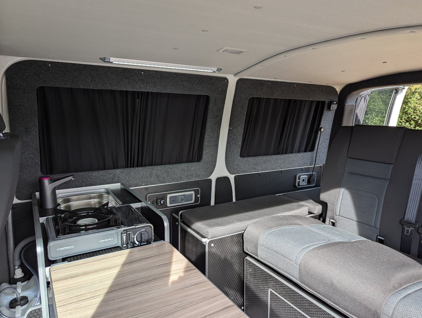CONVERSION COMPLETED Volkswagen 2021 Transporter T6.1 Campervan with a Vangear "Space" conversion - Vangear UK
