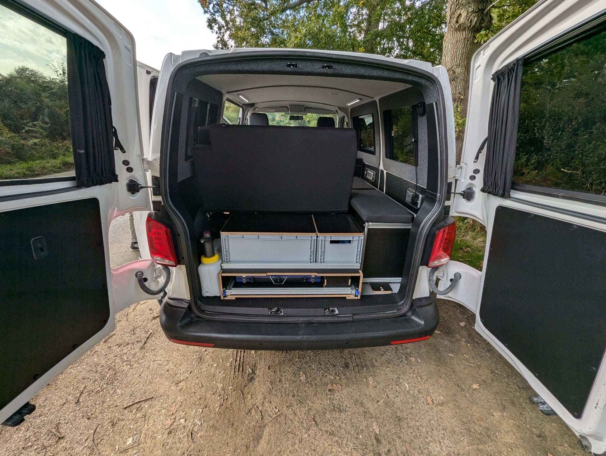 CONVERSION COMPLETED Volkswagen 2021 Transporter T6.1 Campervan with a Vangear "Space" conversion - Vangear UK