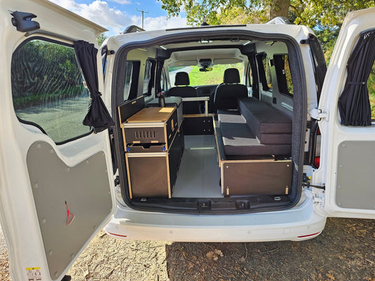 CONVERSION COMPLETED - Volkswagen 2022 Caddy Maxi Mk5 Campervan with a Vangear "Freerunner" conversion - Vangear UK