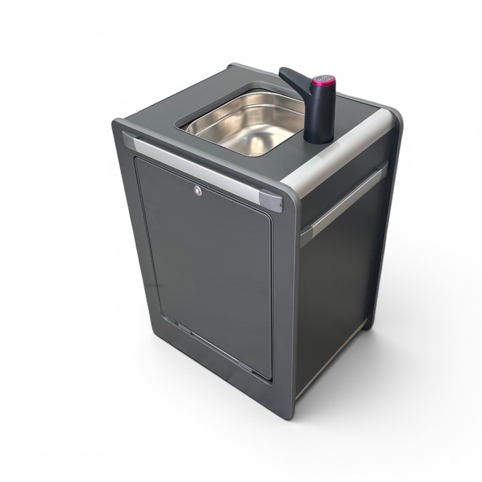 Ex-Display Vangear Mini-Pod Campervan Kitchen Pod 3.0 - Carbon Grey - Vangear UK