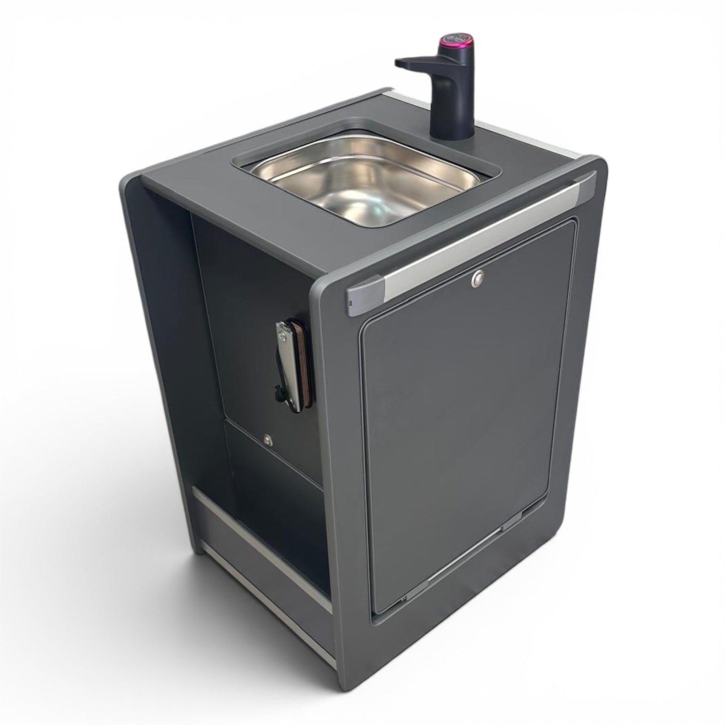 Ex-Display Vangear Mini-Pod Campervan Kitchen Pod 3.0 - Carbon Grey - Vangear UK