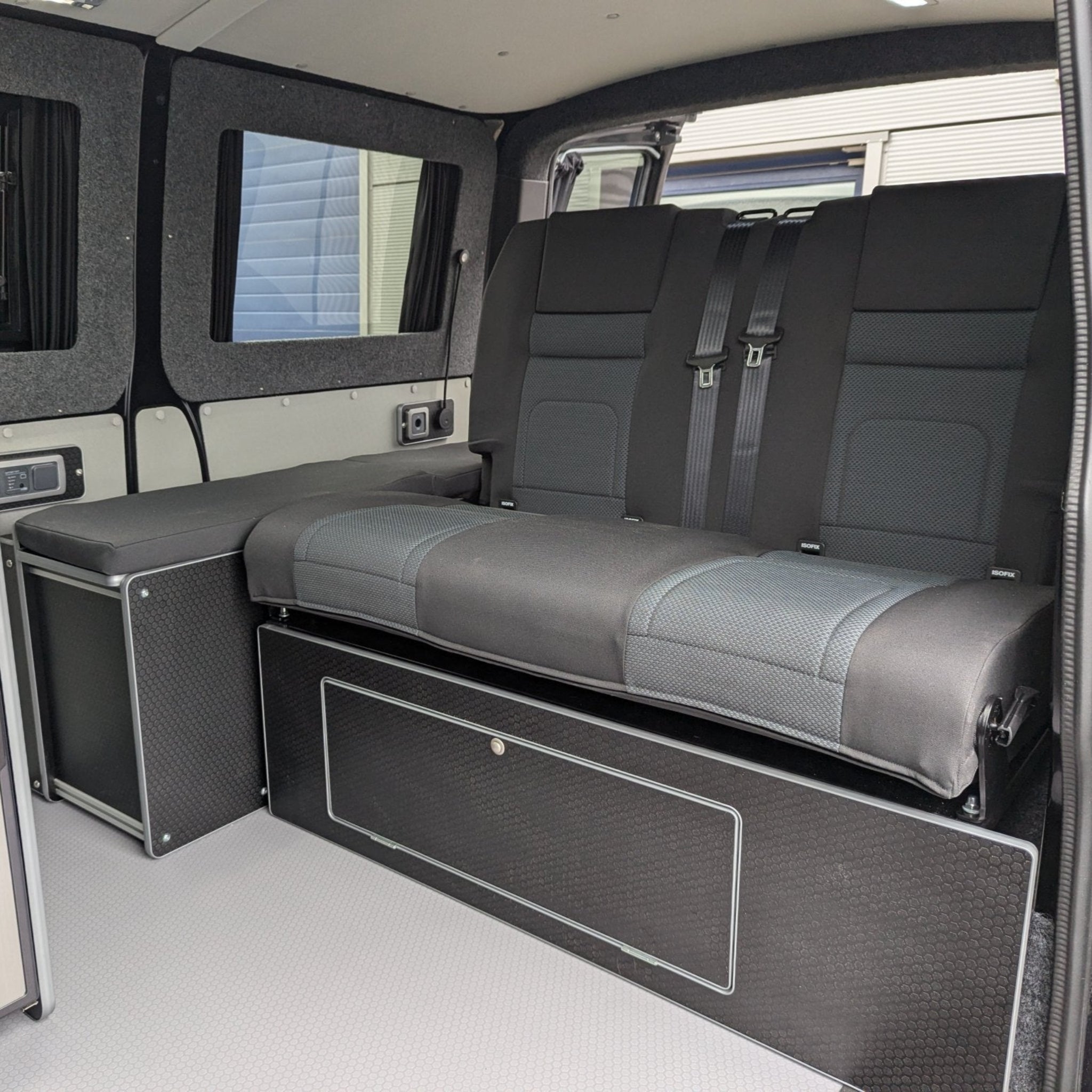 H. Campervan Beds & Rear drawers – Vangear UK