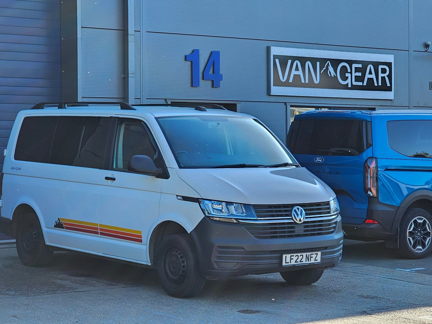 FOR SALE 2022 Volkswagen T6.1 Transporter - Vangear "FREERUNNER" conversion (Full width bed - twin berth) - Vangear UK