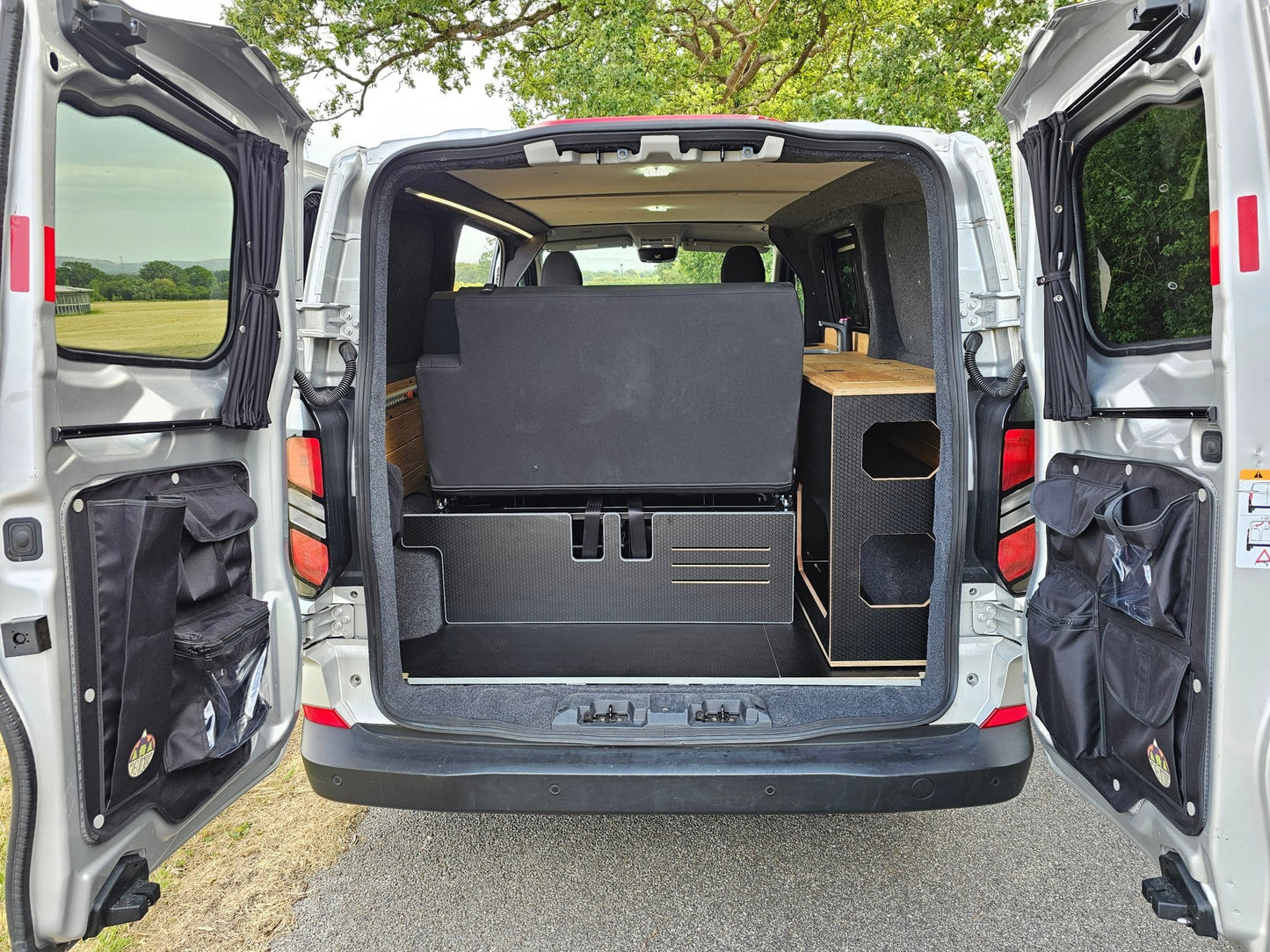 Ford Transit Custom with a Vangear "Woody" campervan conversion