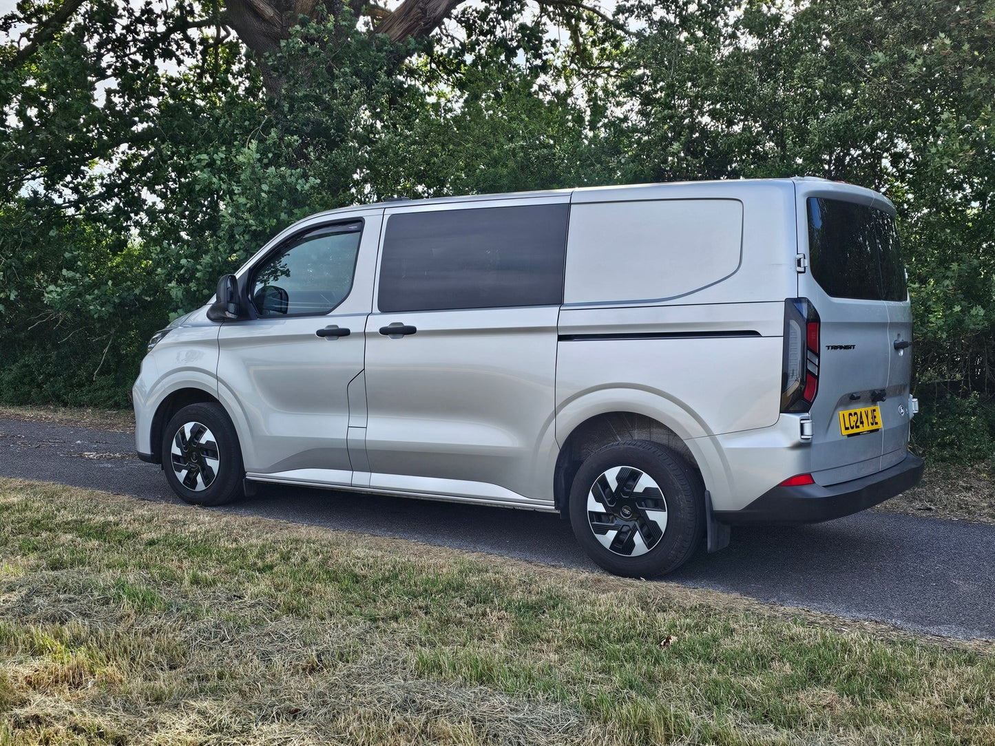 Ford Transit Custom with a Vangear "Woody" campervan conversion