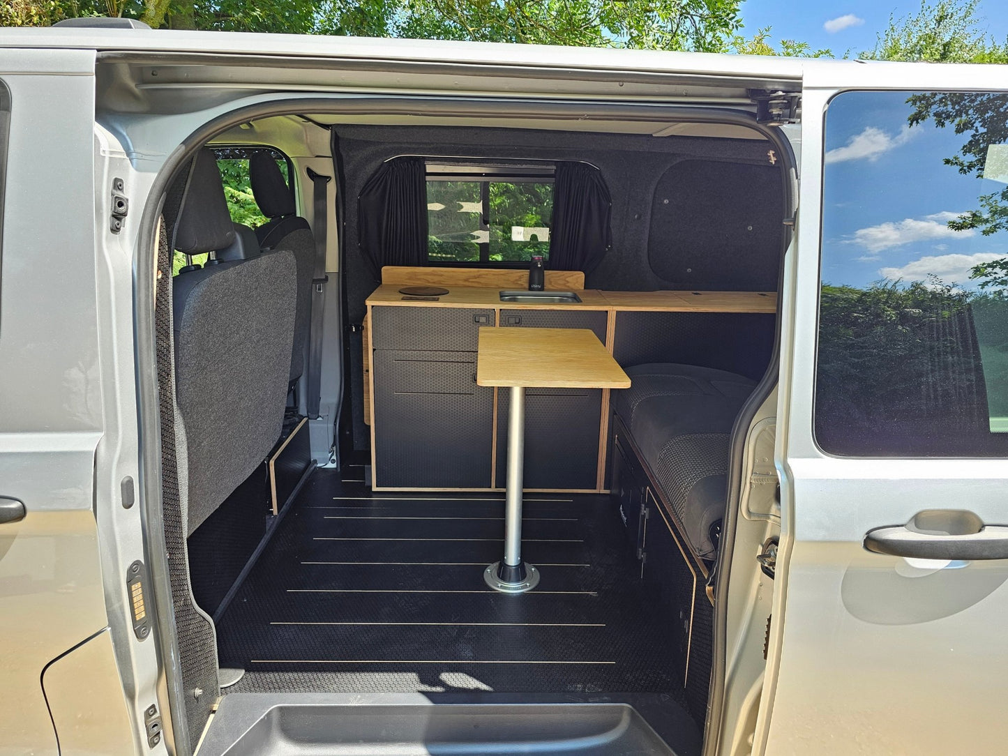 FOR SALE 2024 Ford Transit Custom with a Vangear "WOODY" campervan conversion - Vangear UK
