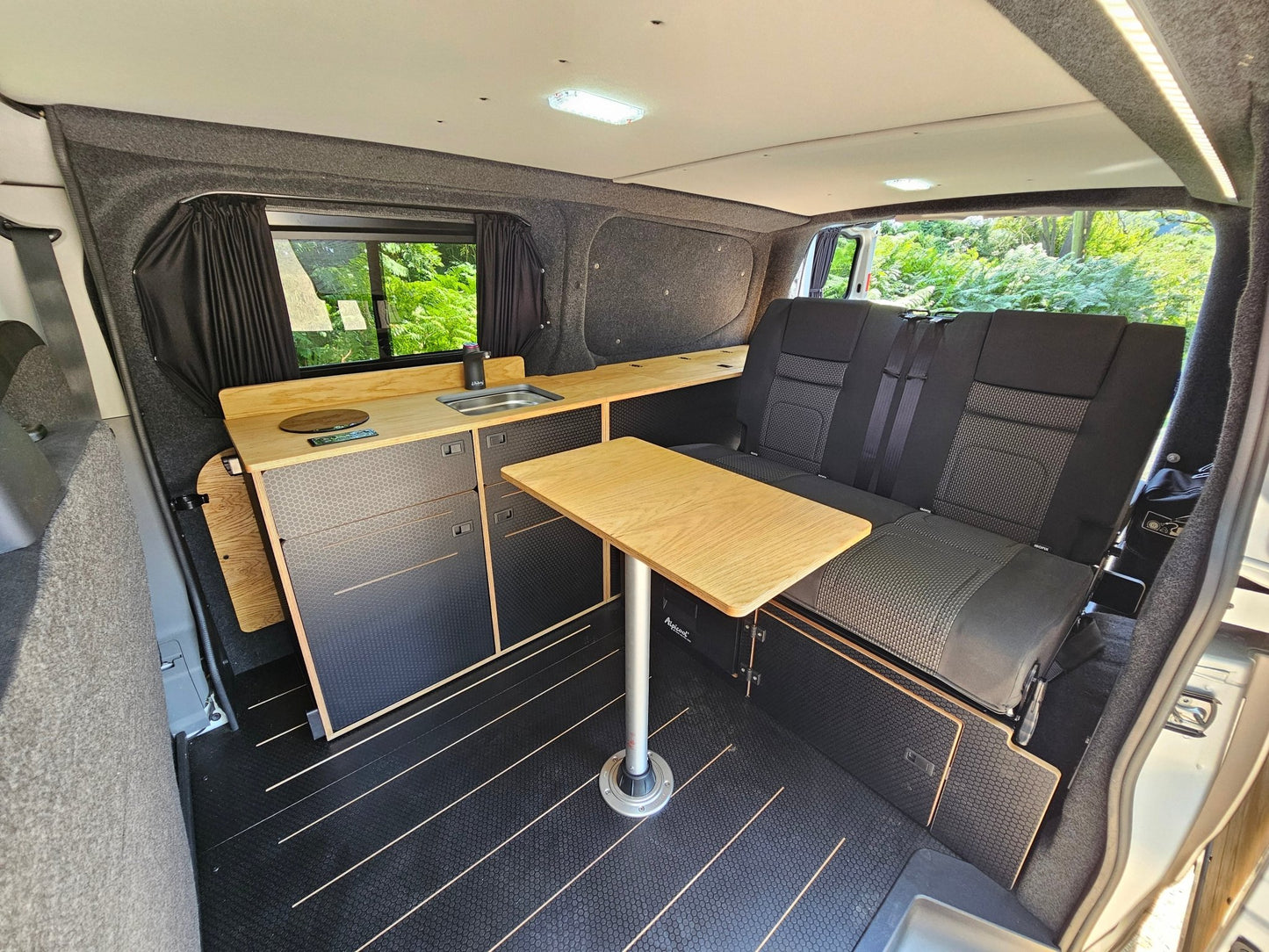 FOR SALE 2024 Ford Transit Custom with a Vangear "WOODY" campervan conversion - Vangear UK