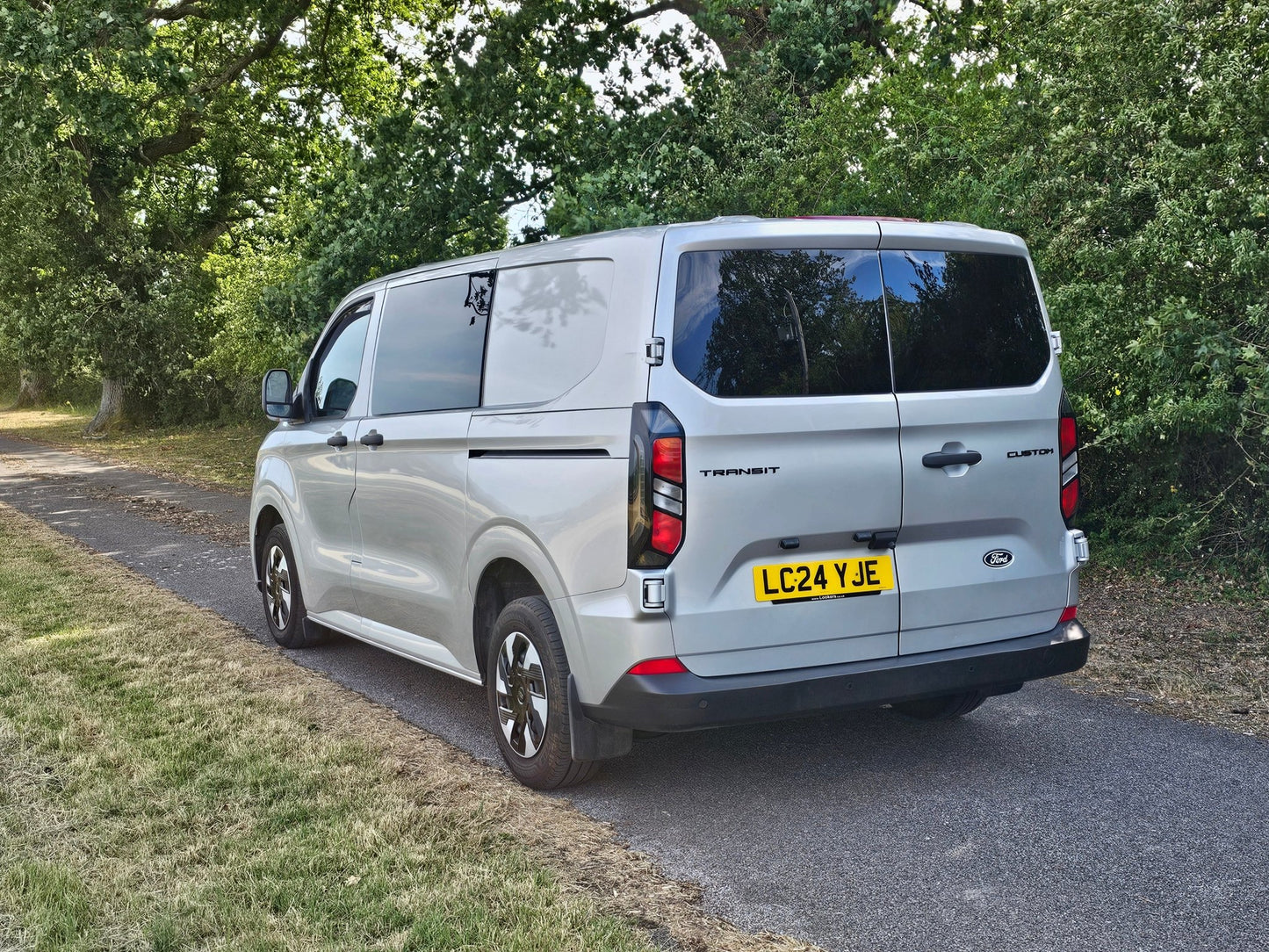 Ford Transit Custom with a Vangear "Woody" campervan conversion
