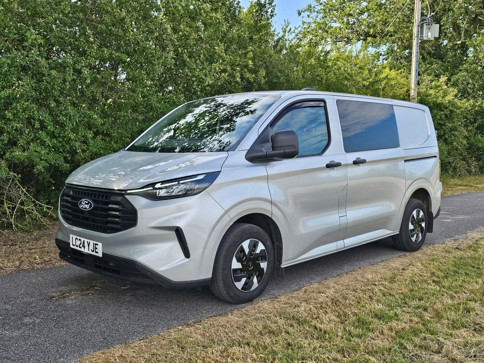 Ford Transit Custom with a Vangear "Woody" campervan conversion