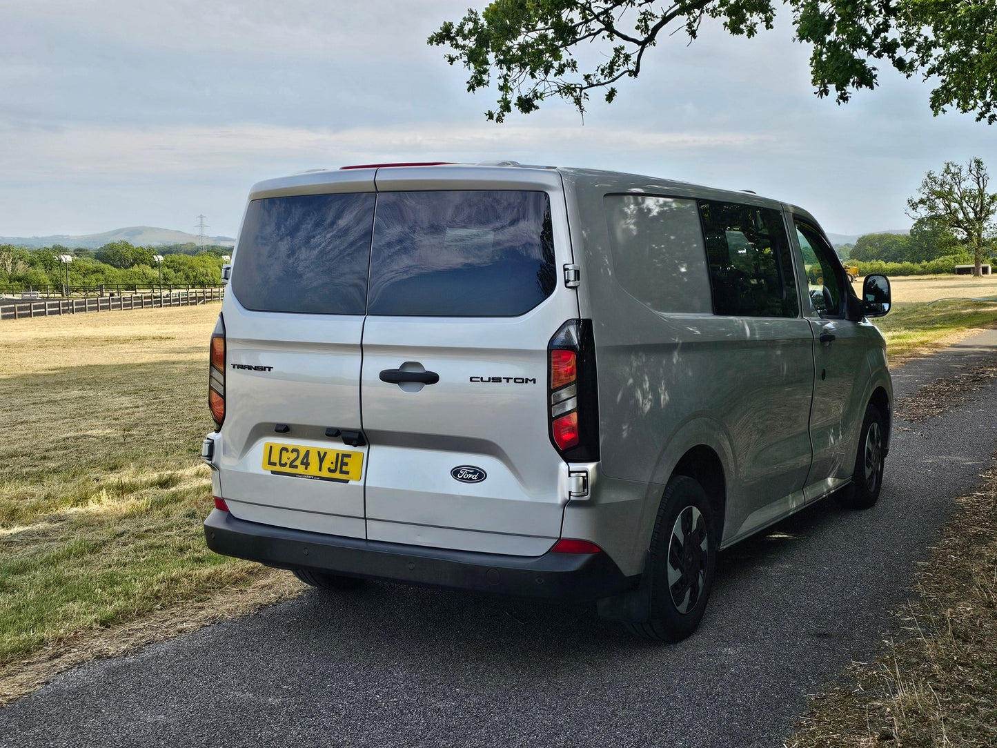 Ford Transit Custom with a Vangear "Woody" campervan conversion