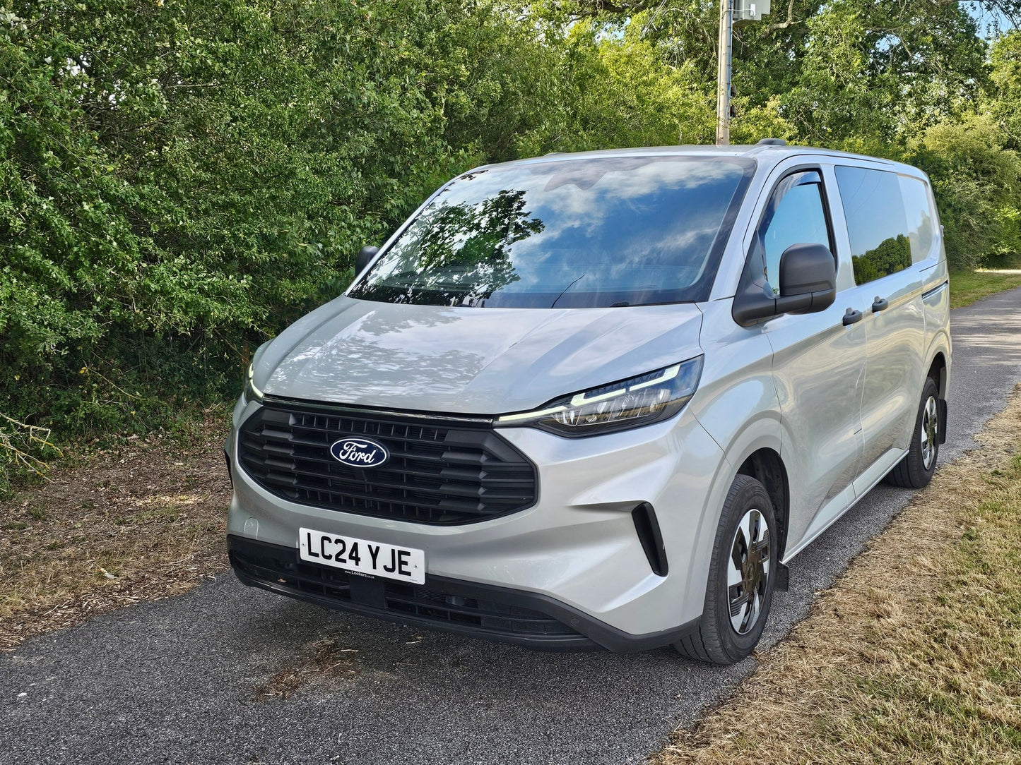 Ford Transit Custom with a Vangear "Woody" campervan conversion