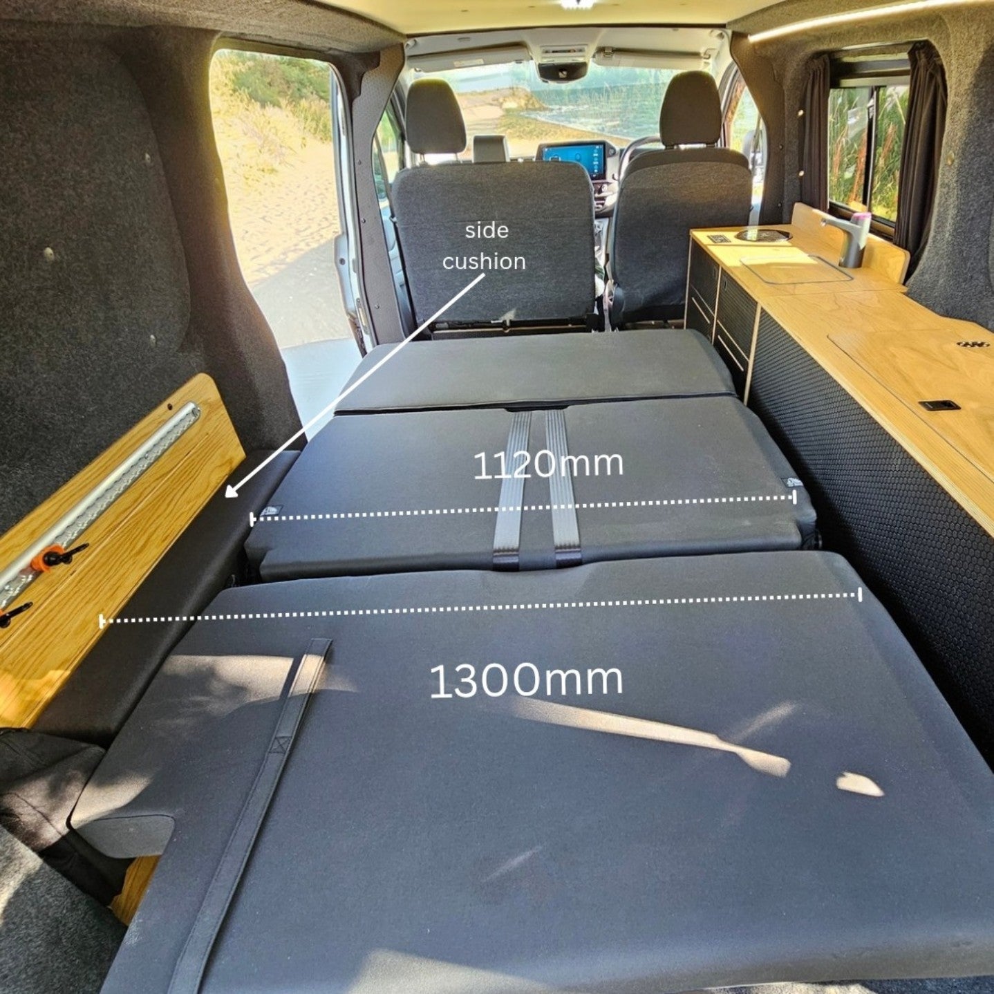 FOR SALE Ford Transit Custom 2024 with a Vangear "WOODY" campervan conversion - Vangear UK