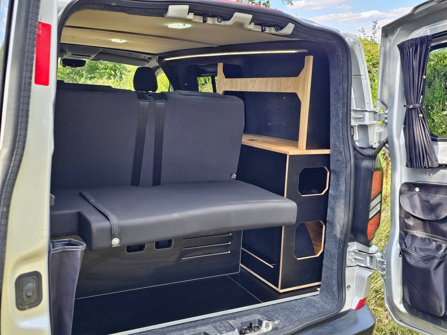 FOR SALE Ford Transit Custom 2024 with a Vangear "WOODY" campervan conversion - Vangear UK