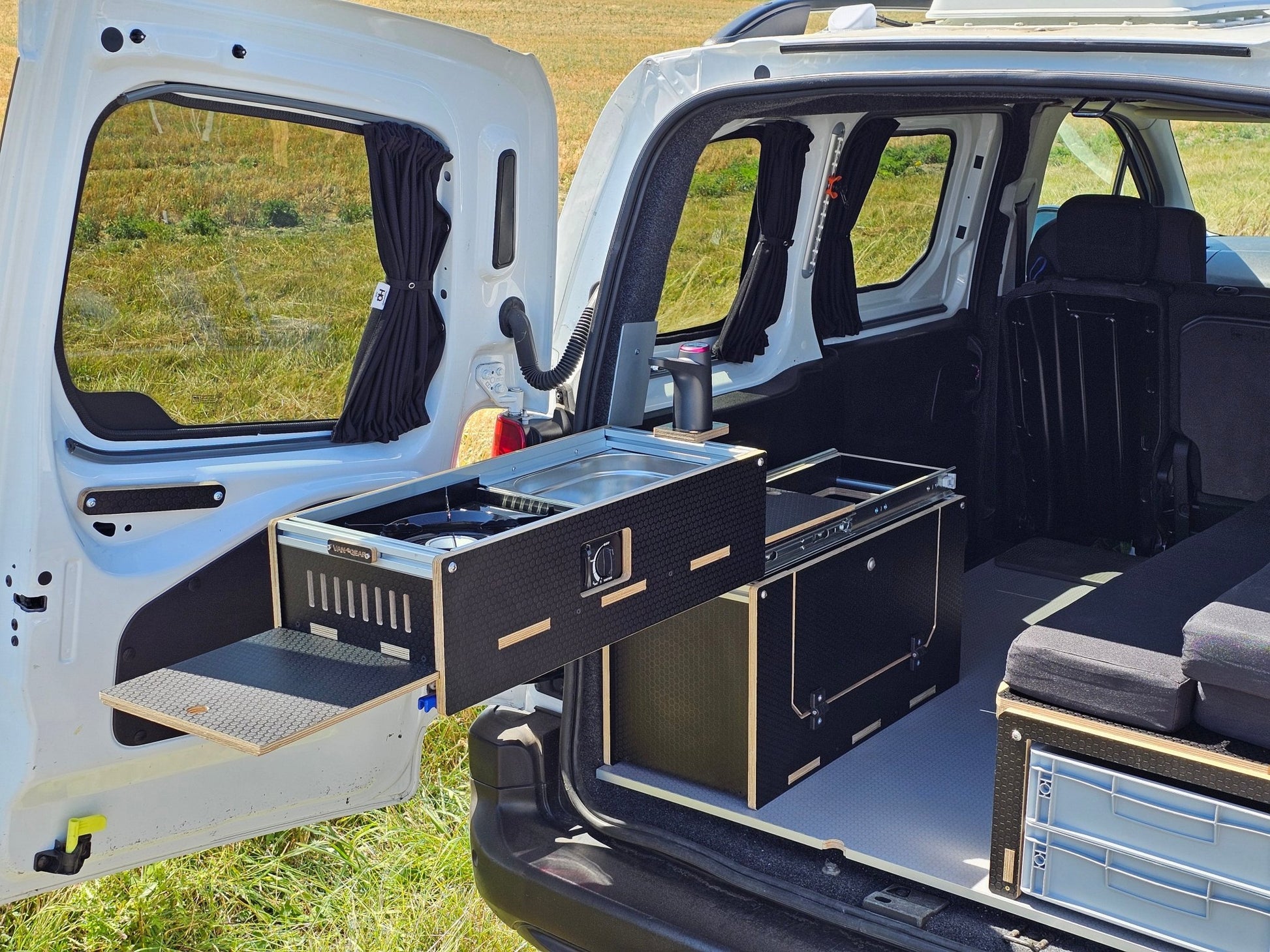 FOR SALE - Peugeot Partner 2021 Campervan with a Vangear "Freerunner" conversion. - Vangear UK