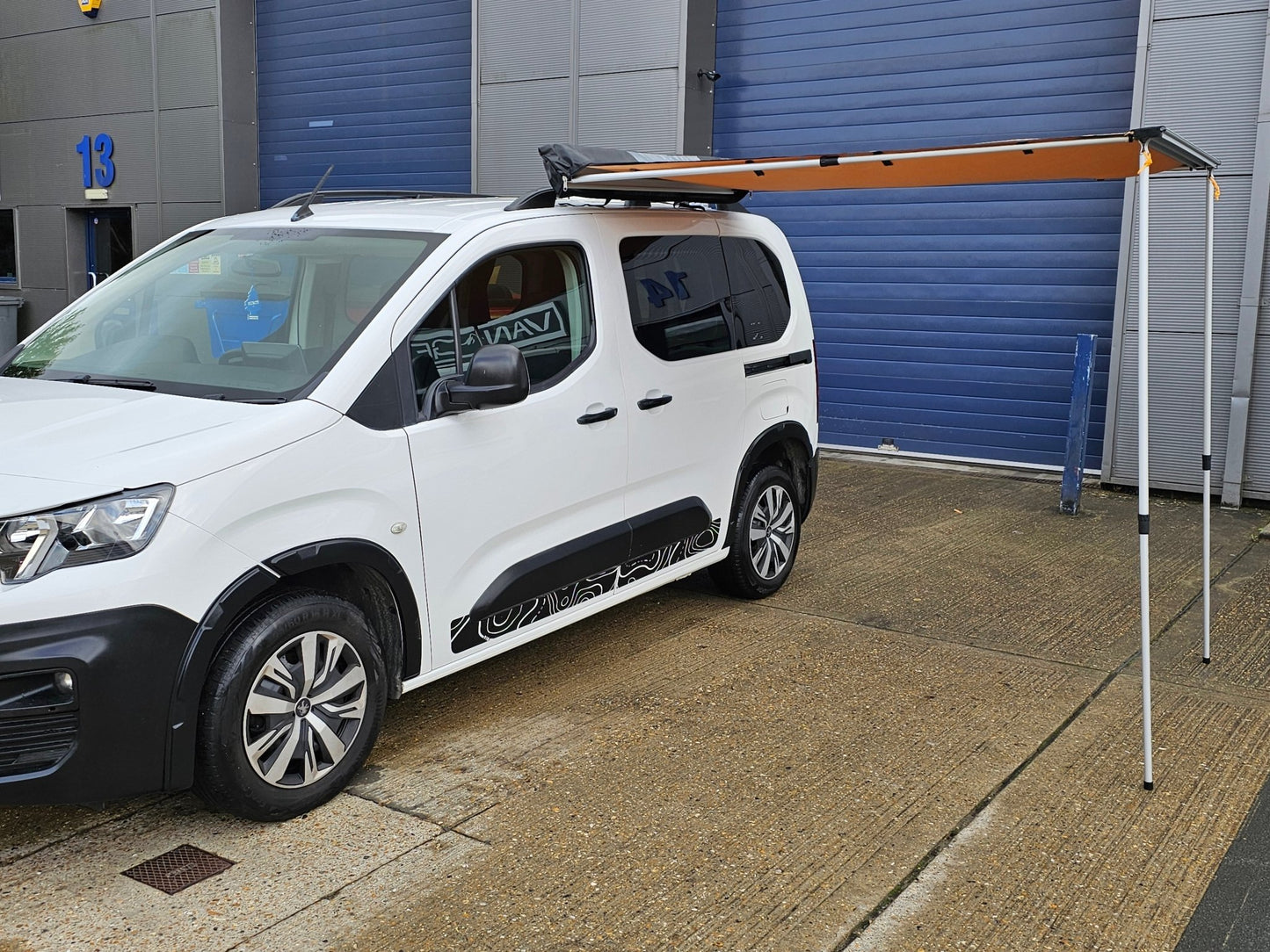 FOR SALE - Peugeot Partner 2021 Campervan with a Vangear "Freerunner" conversion. - Vangear UK