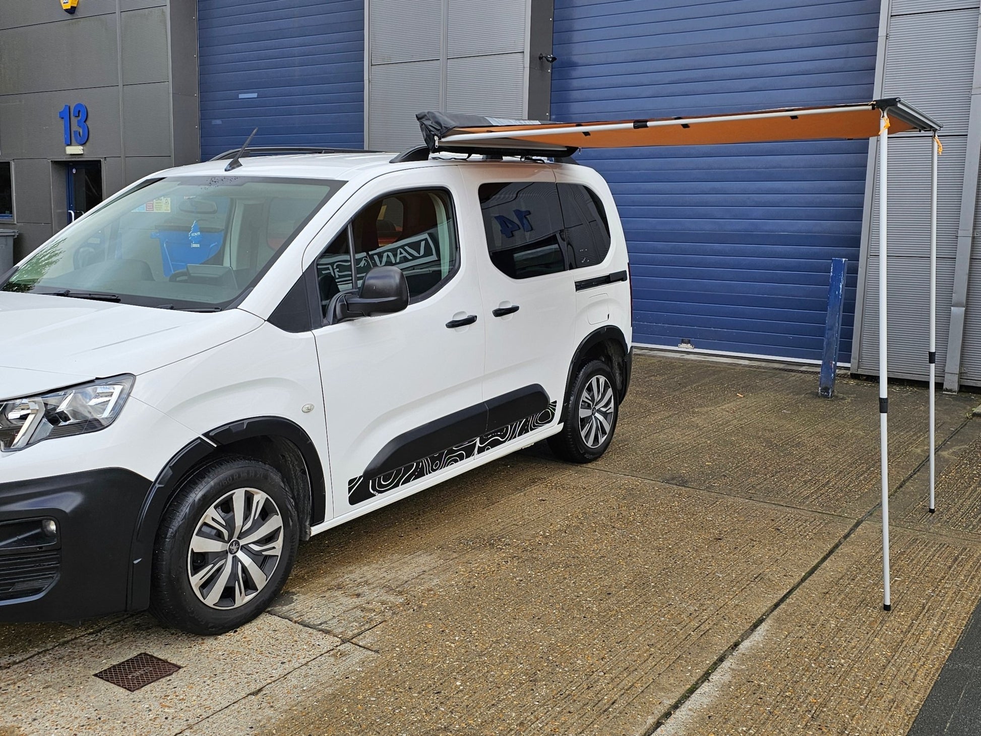 FOR SALE - Peugeot Partner 2021 Campervan with a Vangear "Freerunner" conversion. - Vangear UK