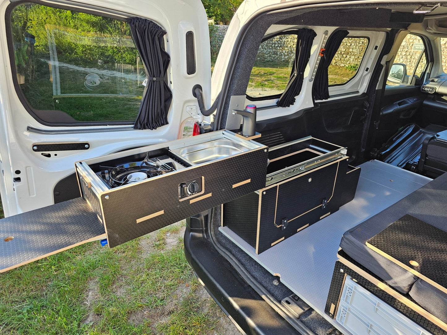 FOR SALE - Peugeot Partner 2021 Campervan with a Vangear "Freerunner" conversion. - Vangear UK