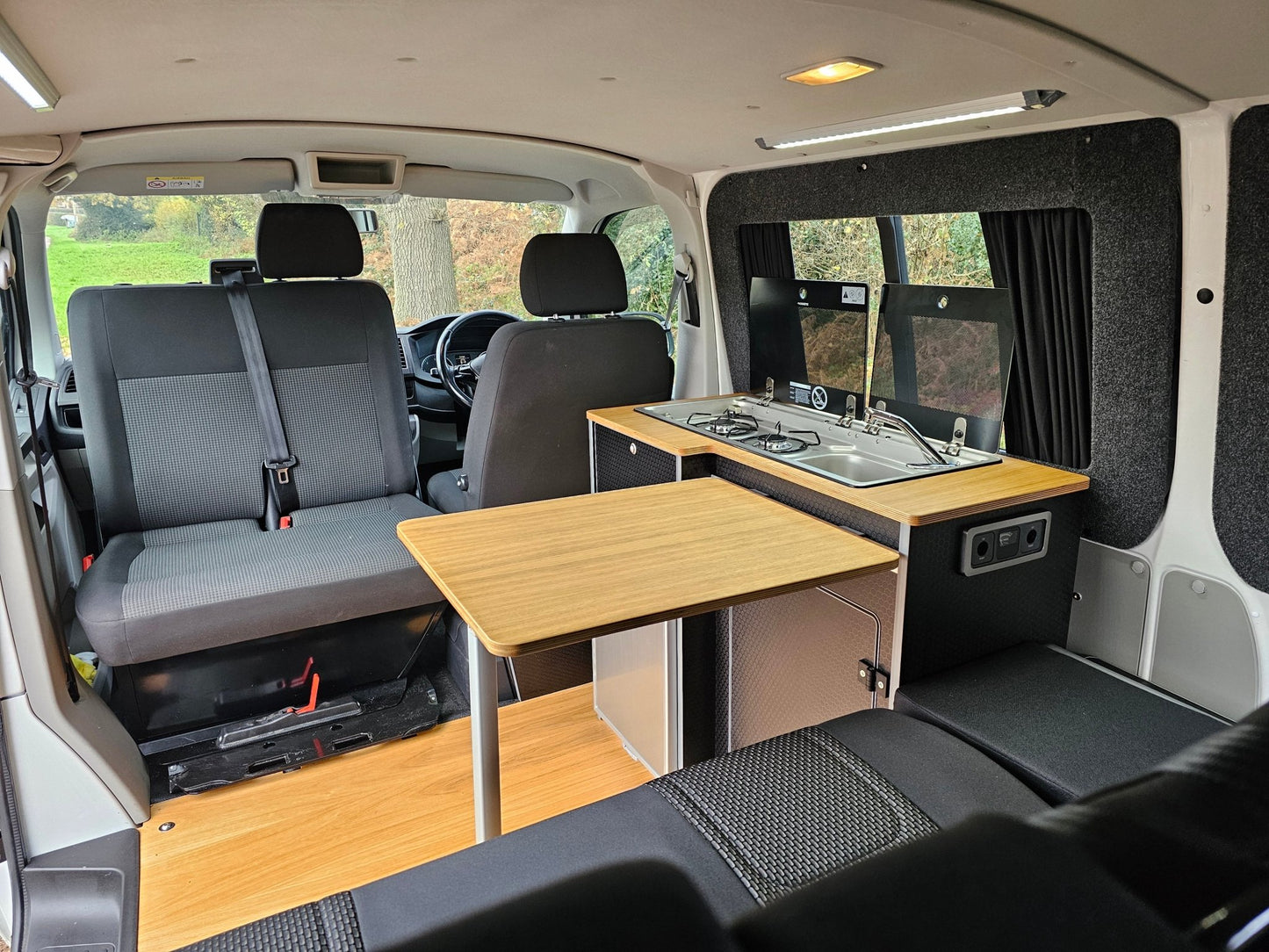 FOR SALE Volkswagen 2019 Transporter T6 Campervan with a Vangear "Space" conversion - Vangear UK