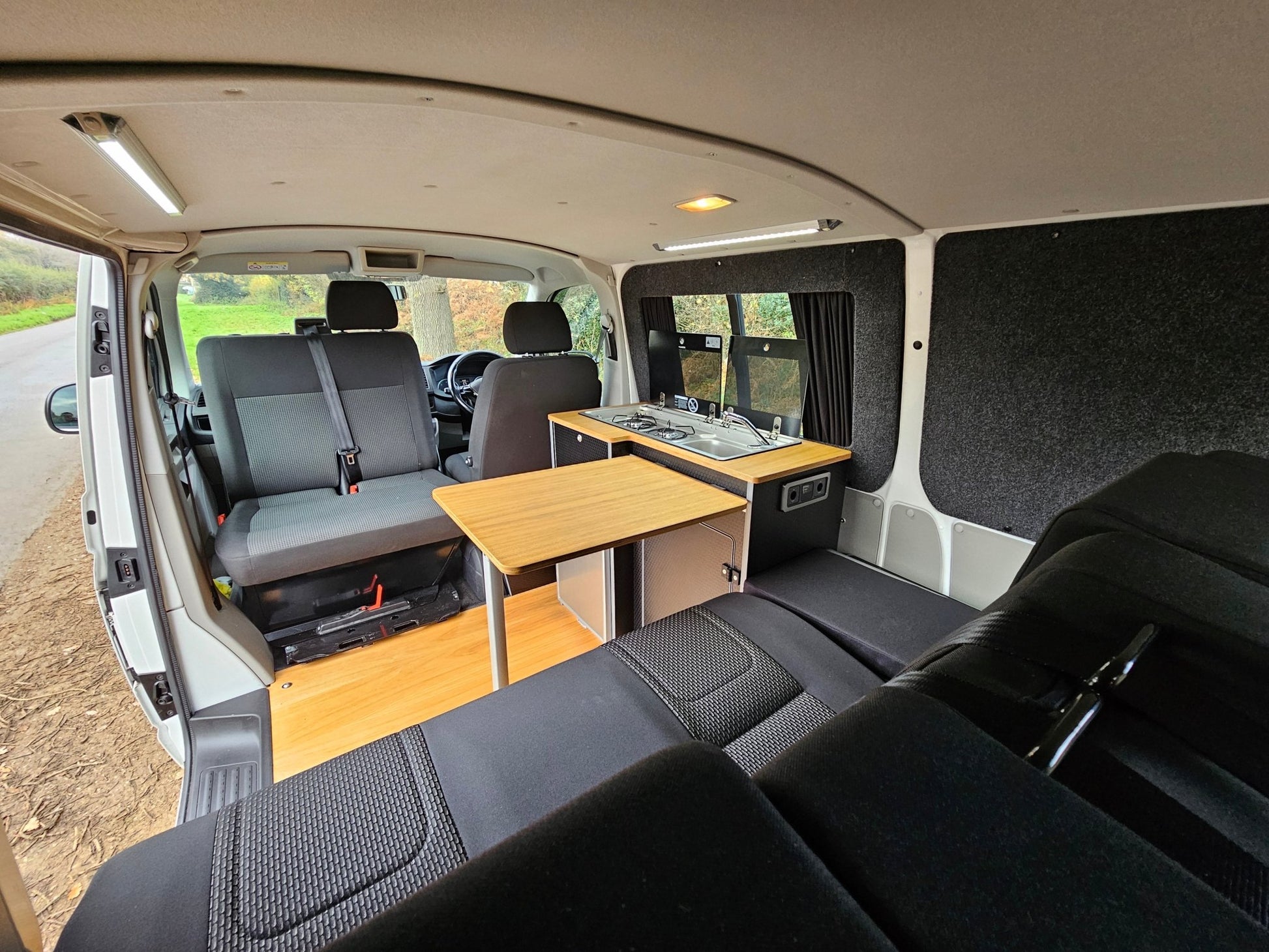 FOR SALE Volkswagen 2019 Transporter T6 Campervan with a Vangear "Space" conversion - Vangear UK
