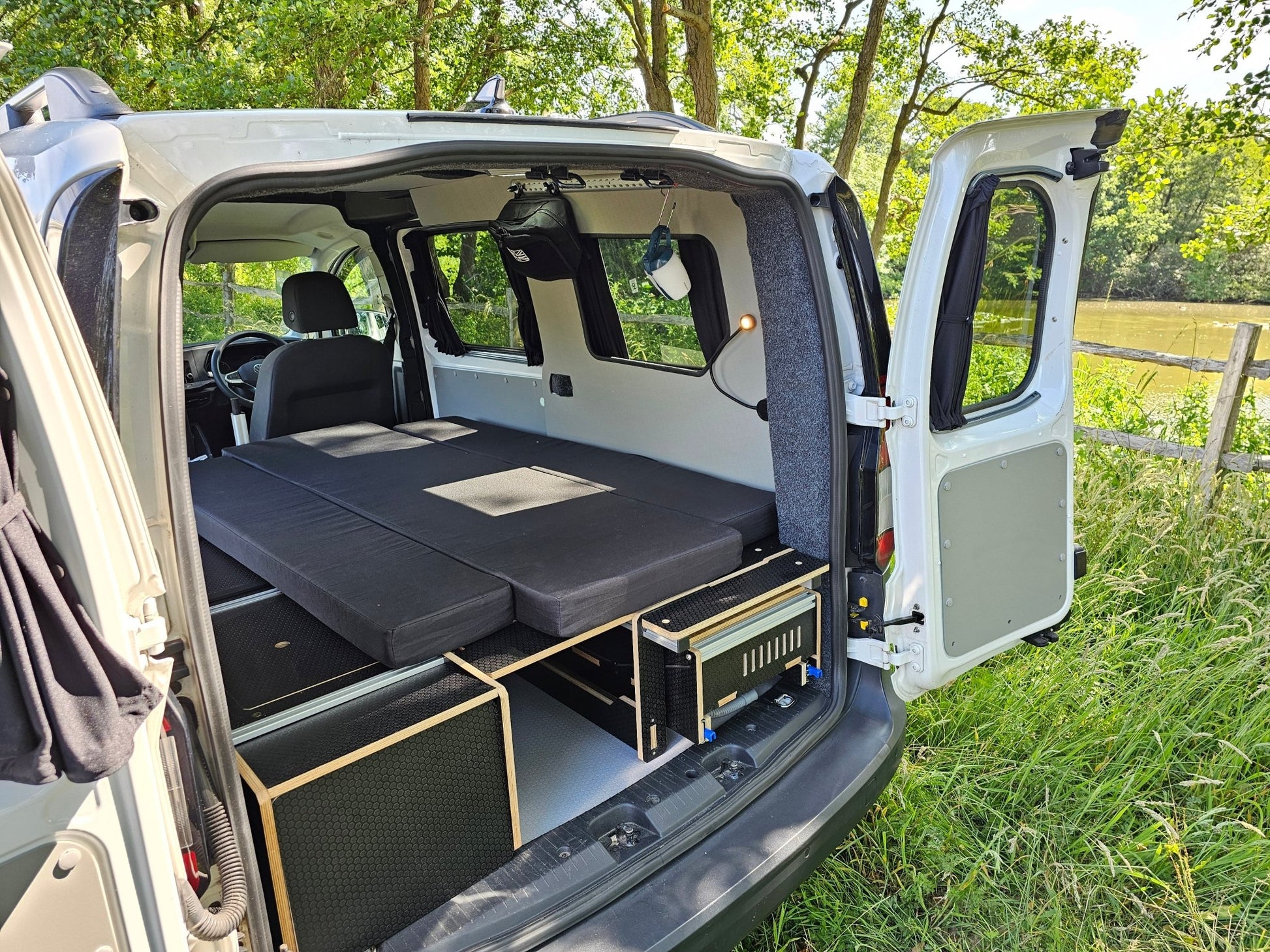 For Sale - Volkswagen 2021 Caddy Maxi Mk5 Campervan with a Vangear "Freerunner" conversion. - Vangear UK