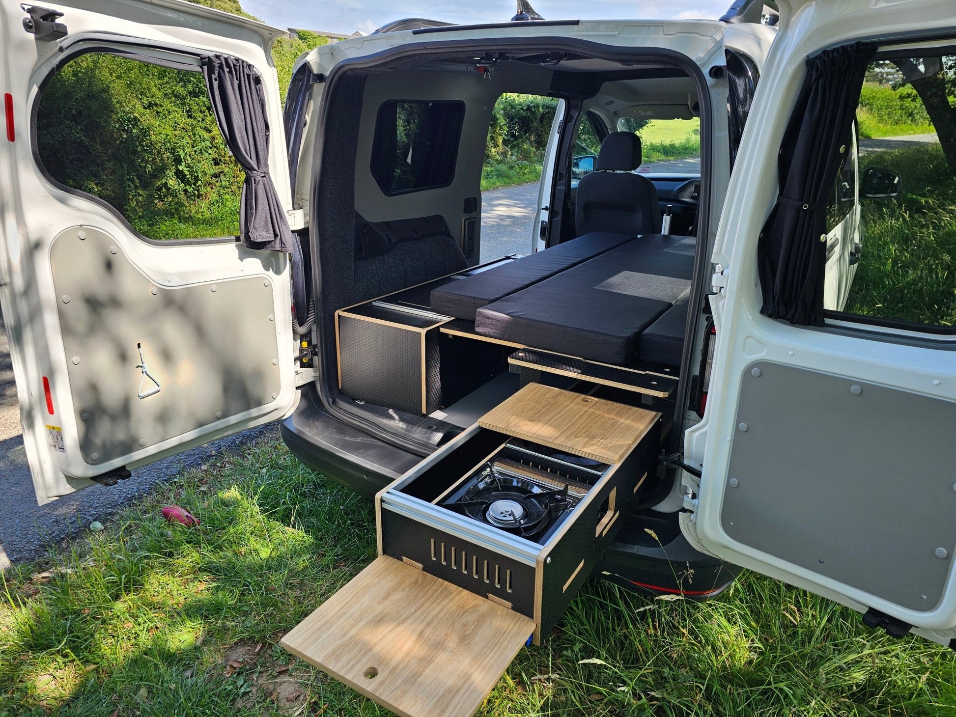 For Sale - Volkswagen 2021 Caddy Maxi Mk5 Campervan with a Vangear "Freerunner" conversion. - Vangear UK