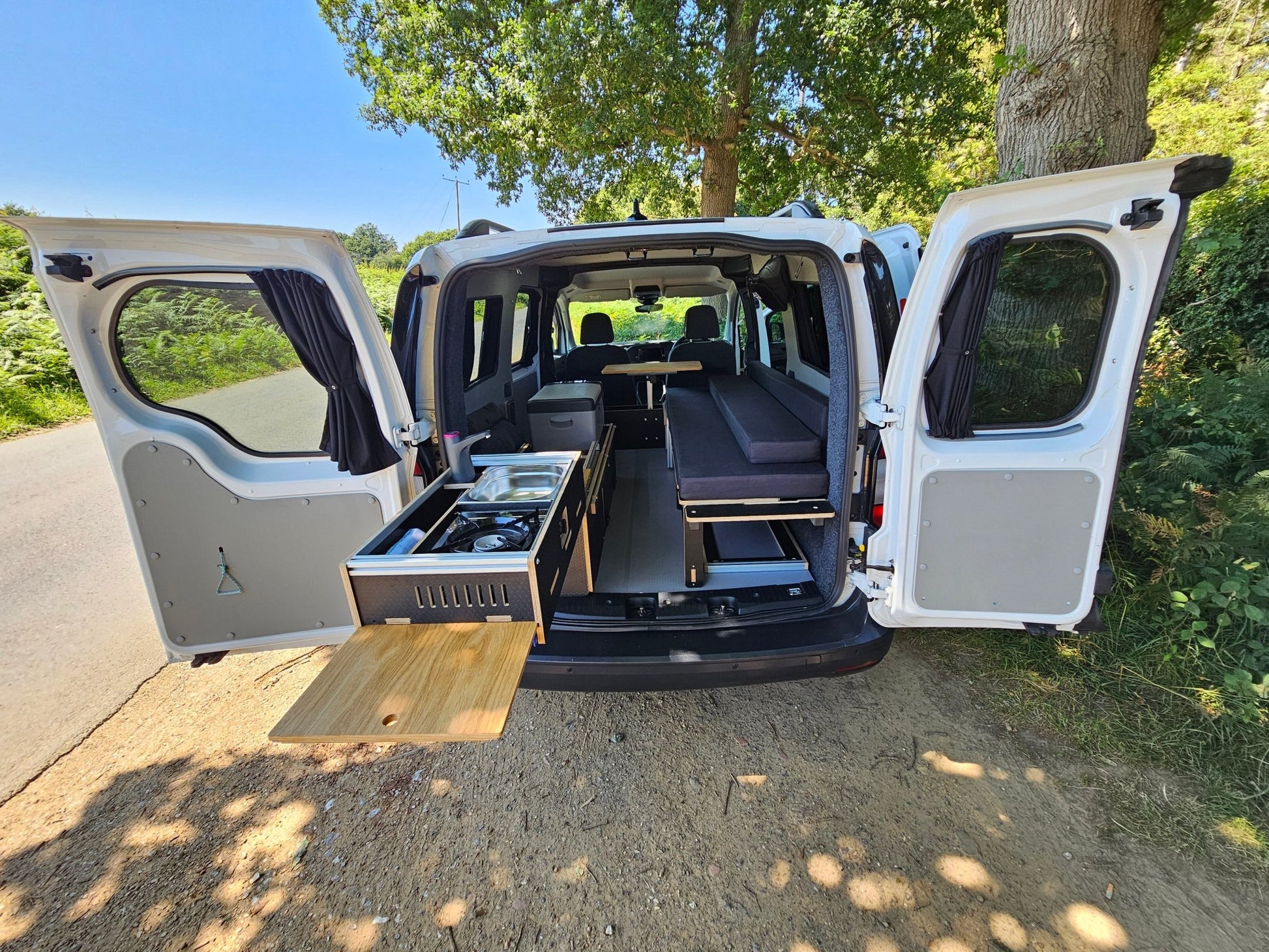 For Sale - Volkswagen 2021 Caddy Maxi Mk5 Campervan with a Vangear "Freerunner" conversion. - Vangear UK