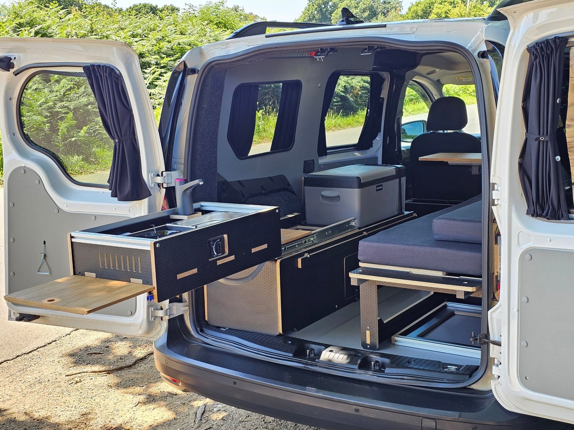 For Sale - Volkswagen 2021 Caddy Maxi Mk5 Campervan with a Vangear "Freerunner" conversion. - Vangear UK
