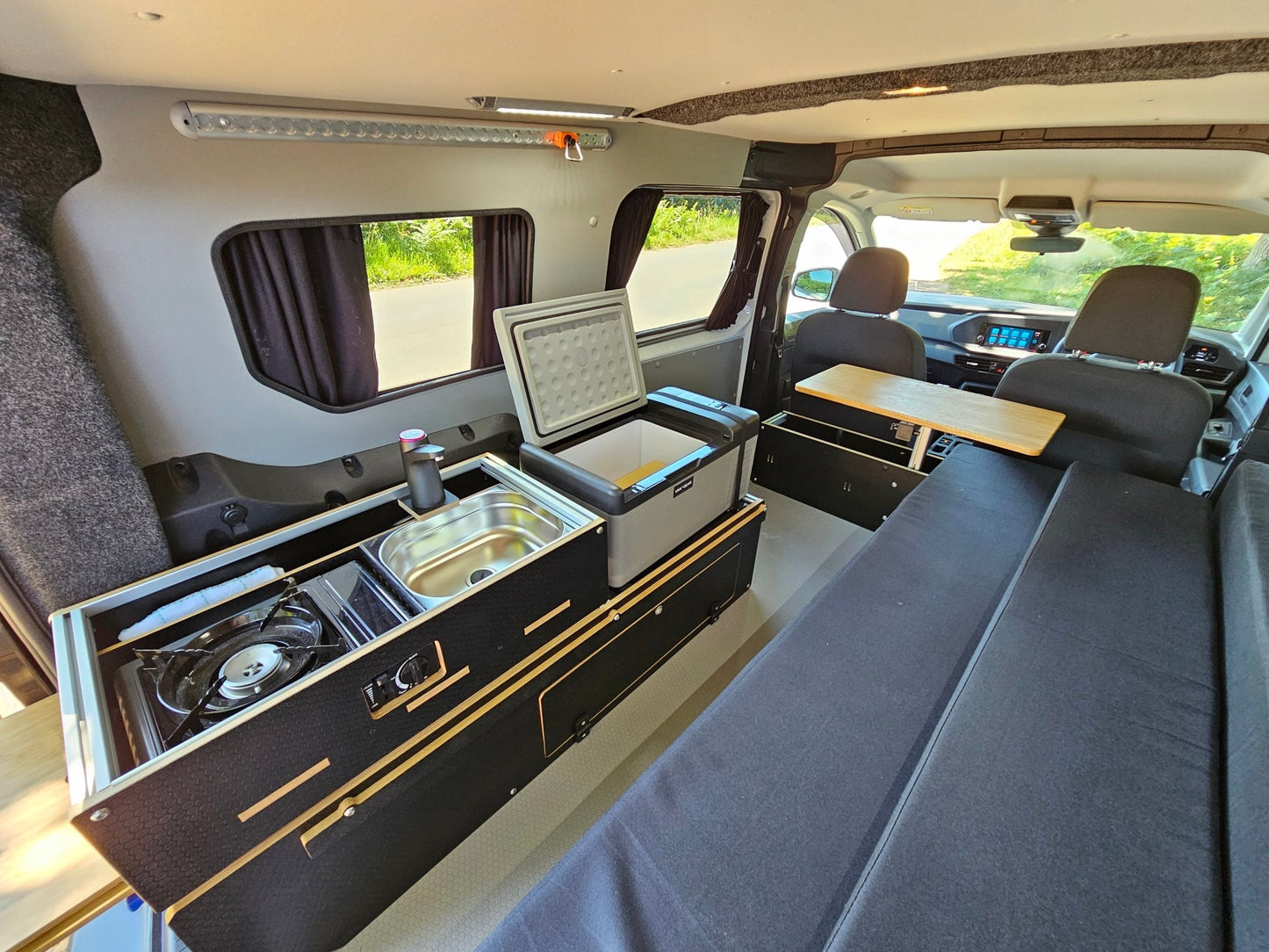 For Sale - Volkswagen 2021 Caddy Maxi Mk5 Campervan with a Vangear "Freerunner" conversion. - Vangear UK