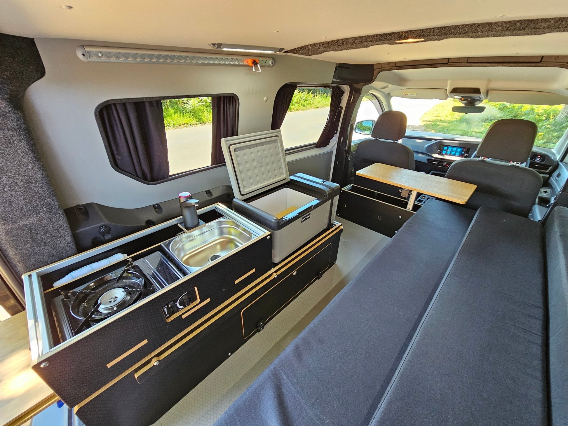 For Sale - Volkswagen 2021 Caddy Maxi Mk5 Campervan with a Vangear "Freerunner" conversion. - Vangear UK
