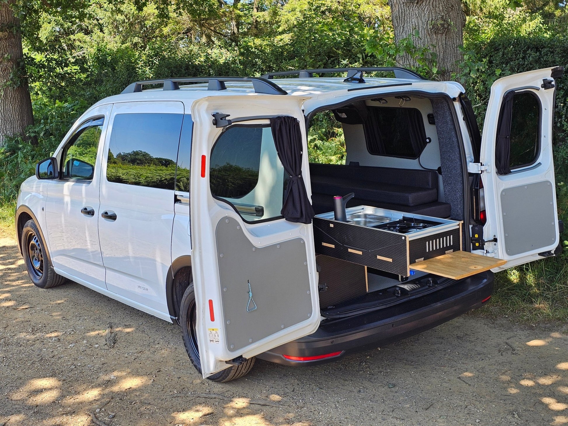 For Sale - Volkswagen 2021 Caddy Maxi Mk5 Campervan with a Vangear "Freerunner" conversion. - Vangear UK