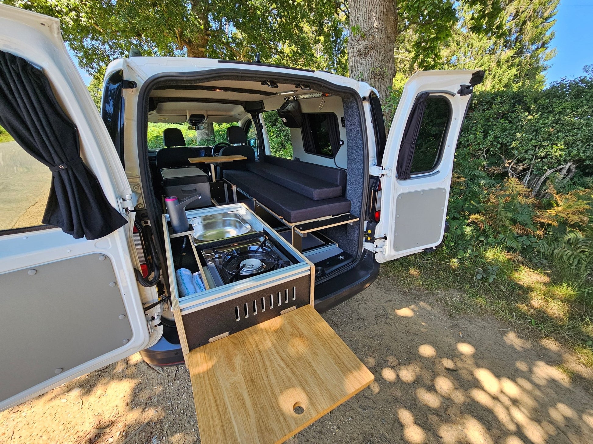 For Sale - Volkswagen 2021 Caddy Maxi Mk5 Campervan with a Vangear "Freerunner" conversion. - Vangear UK