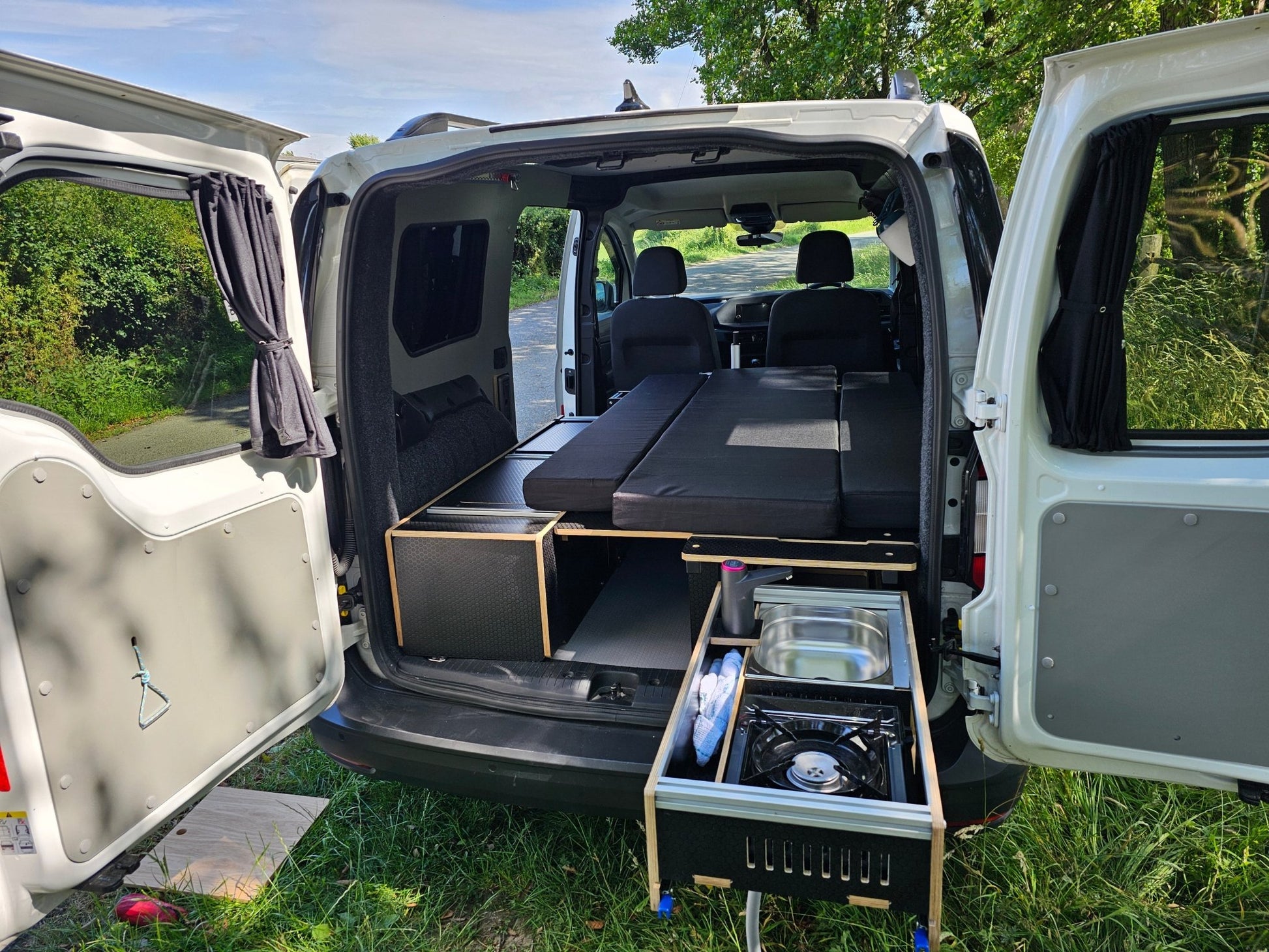 For Sale - Volkswagen 2021 Caddy Maxi Mk5 Campervan with a Vangear "Freerunner" conversion. - Vangear UK