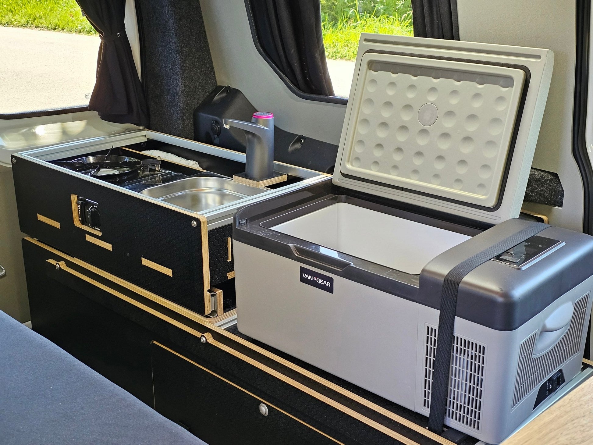 For Sale - Volkswagen 2021 Caddy Maxi Mk5 Campervan with a Vangear "Freerunner" conversion. - Vangear UK