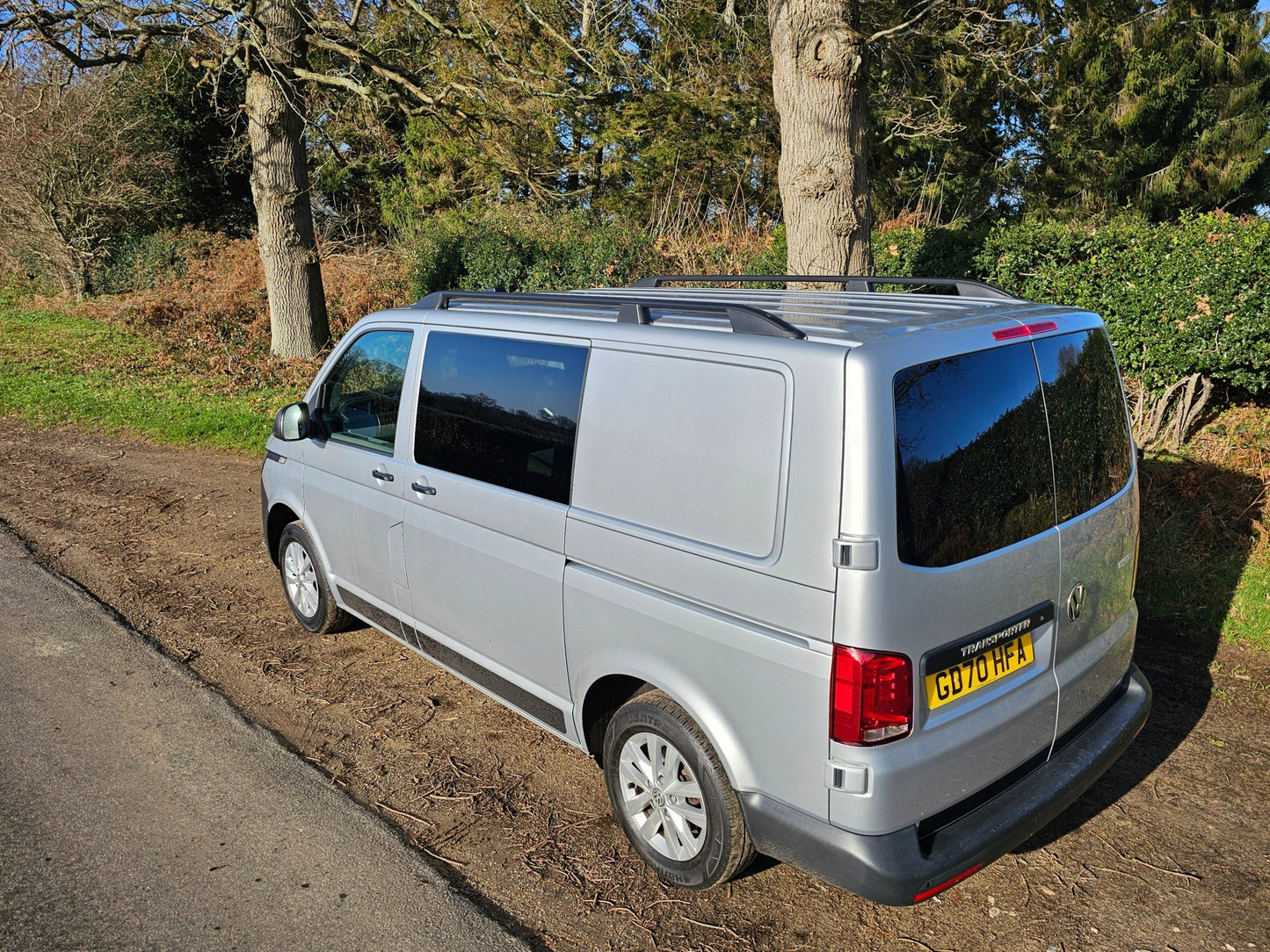 FOR SALE Volkswagen 2021 Transporter T6.1 with Vangear Kombi Campervan conversion - Vangear UK