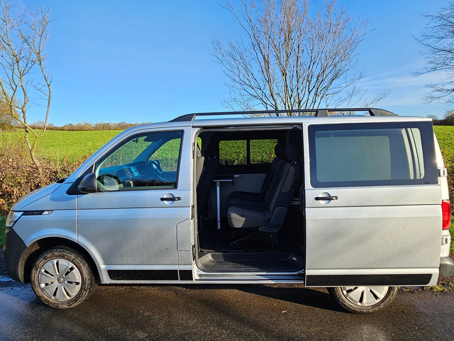 FOR SALE Volkswagen 2021 Transporter T6.1 with Vangear Kombi Campervan conversion - Vangear UK