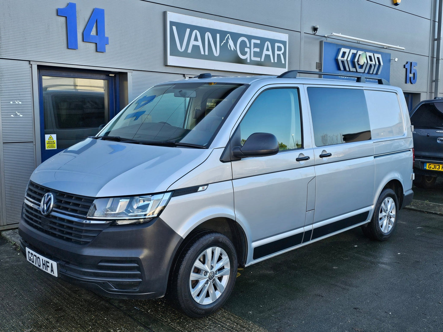 FOR SALE Volkswagen 2021 Transporter T6.1 with Vangear Kombi Campervan conversion - Vangear UK