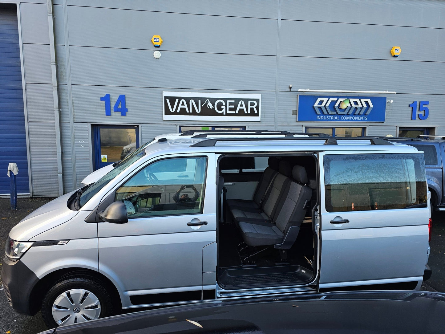 FOR SALE Volkswagen 2021 Transporter T6.1 with Vangear Kombi Campervan conversion - Vangear UK