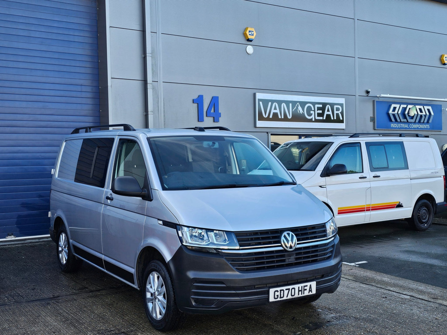 FOR SALE Volkswagen 2021 Transporter T6.1 with Vangear Kombi Campervan conversion - Vangear UK