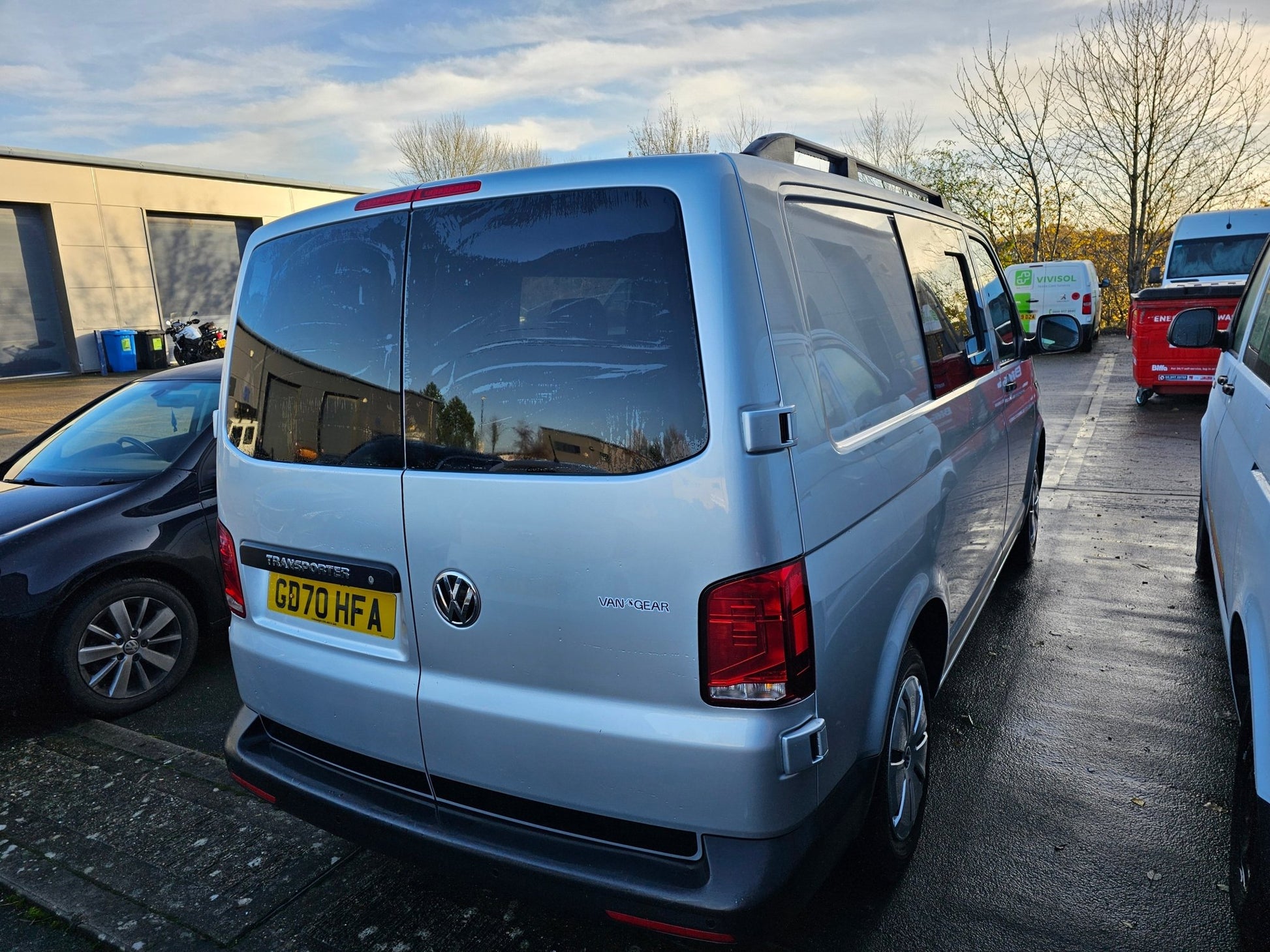 FOR SALE Volkswagen 2021 Transporter T6.1 with Vangear Kombi Campervan conversion - Vangear UK
