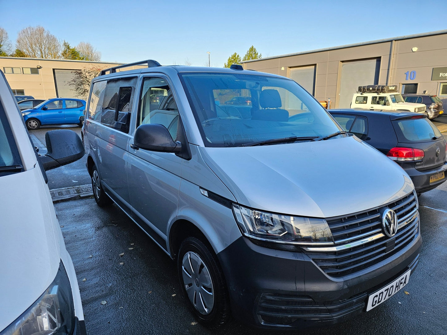 FOR SALE Volkswagen 2021 Transporter T6.1 with Vangear Kombi Campervan conversion - Vangear UK
