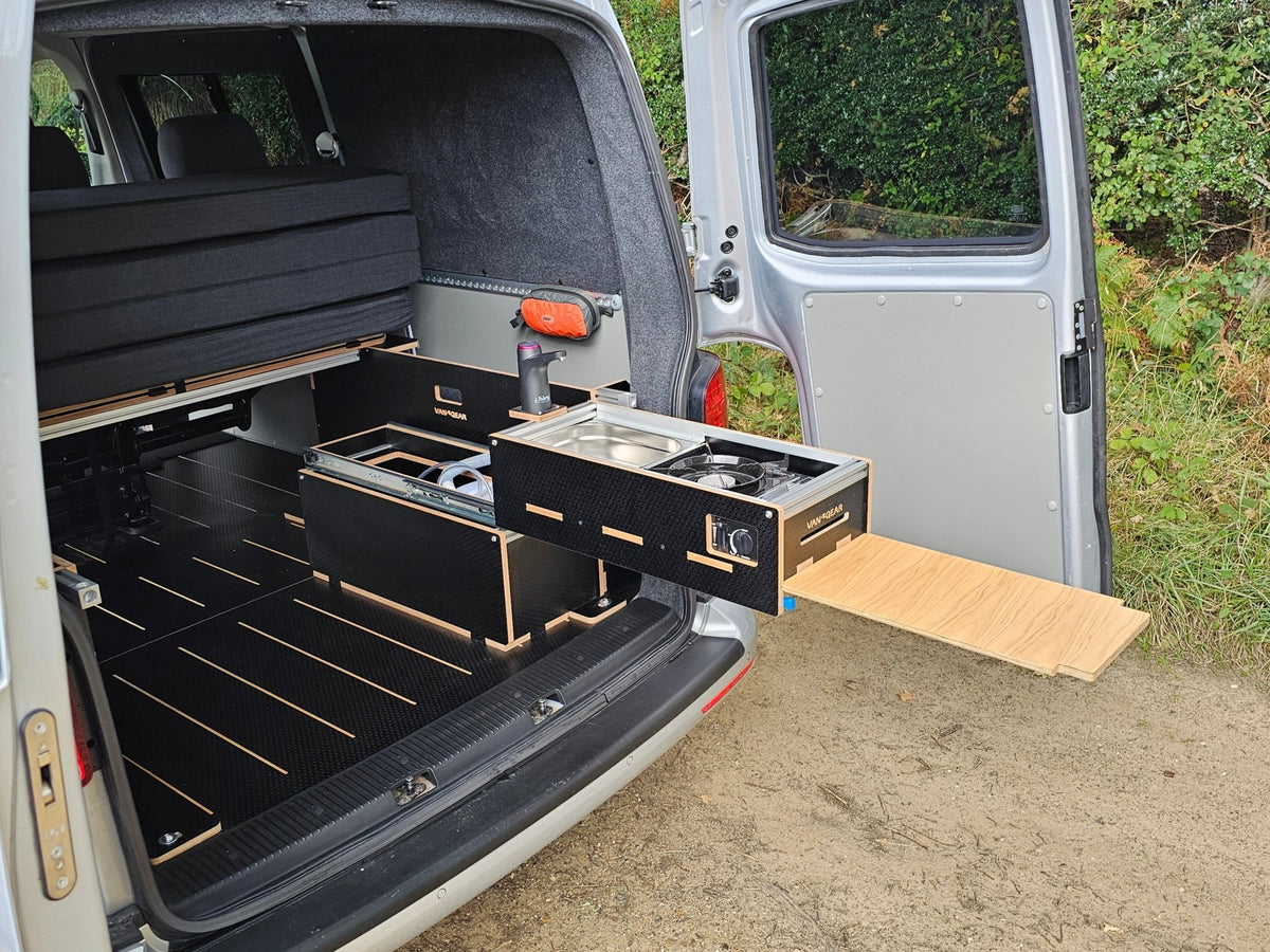 FOR SALE Volkswagen 2021 Transporter T6.1 with Vangear Kombi Campervan conversion - Vangear UK