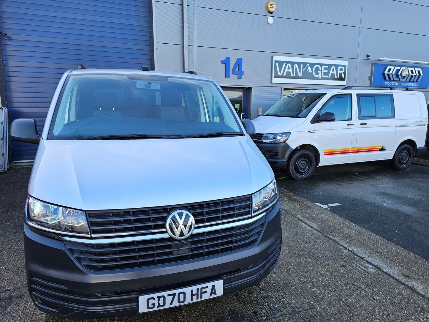 FOR SALE Volkswagen 2021 Transporter T6.1 with Vangear Kombi Campervan conversion - Vangear UK